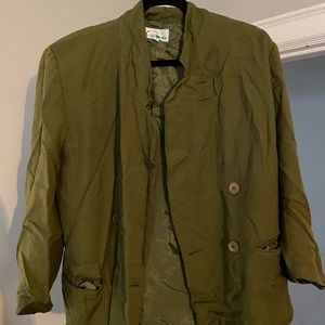 Vintage green suit